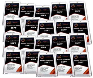 20 pack collectible supply penny sleeves 100 ct. standard size (2000 total sleeves) trading gaming card storage & protection