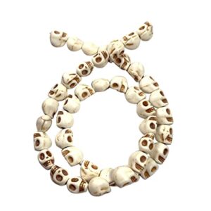 kjhbv 2 sets skull loose beads retro earrings beads for friendship bracelets beads for crafts bracelet making supplies gemstone loose beads skull head bead beading kits exquisite beads