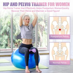COFOF Thigh Master Thigh Exerciser for Women, Enhanced Resistance Hip & Pelvis Trainer, Inner Thigh Exercise Equipment Kegel Exercise Products for Women Home Gym(Purple)