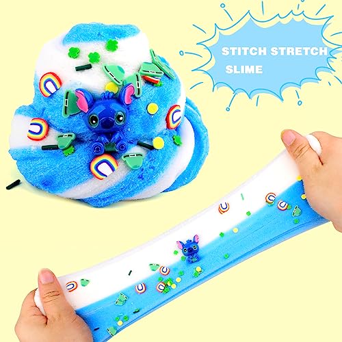 New Blue Cake Cloud Slime,Soft and Non-Sticky Cloud Slimes, Scented DIY Slime Kit for Girls Boys, Kids Party Favors Slime Putty Toy，Stress Relief Toy for Kids