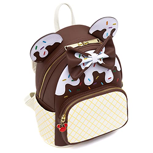 Loungefly Disney Minnie Mouse Chocolate Ice Cream Mini Backpack