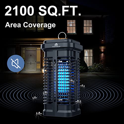 Homesuit Bug Zapper Indoor and Outdoor 20W, High Powered 4000V Electric Mosquito Zapper, Waterproof Mosquito Trap Outdoor, Electronic Mosquito Killer, Insect Fly Trap for Home Backyard Patio