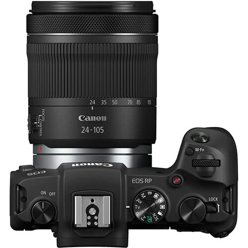 Canon EOS RP Mirrorless Camera with 24-105mm f/4-7.1 is STM Lens+ Case + 64GB Memory(26pc)