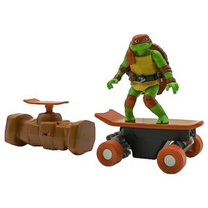 Teenage Mutant Ninja Turtles Half Pipe RC, Raphael Movie Edition, Ages 5+| Skateboard-Shaped Control & Perform Tricks on Any Surface | Collect Them All!