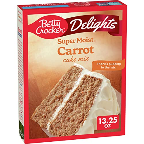 Betty Crocker Delights Supermoist Carrot Cake Mix, 13.25 OZ