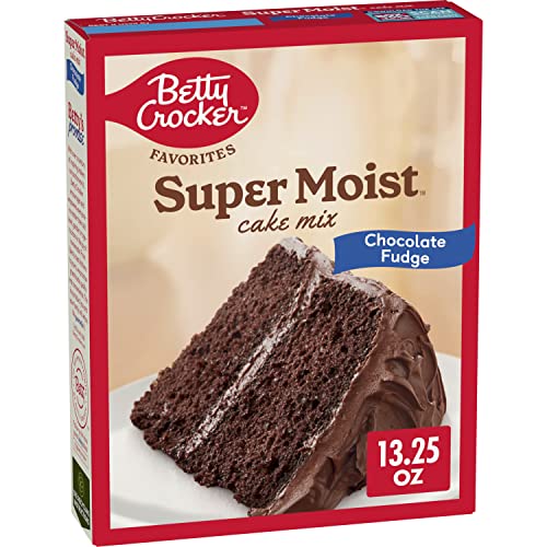 Betty Crocker Supermoist Chocolate Fudge Cake Mix, 13.25 OZ