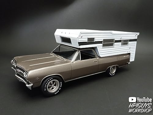 AMT 1965 Chevy El Camino w/Camper 1:25 Scale Model Kit