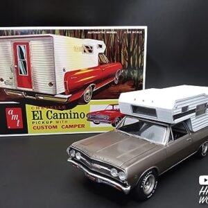 AMT 1965 Chevy El Camino w/Camper 1:25 Scale Model Kit