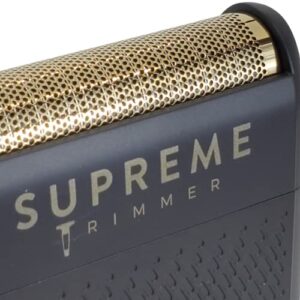 Supreme Trimmer SOLO | STF101 Single Foil Shaver |150 Min Runtime | USB-C Pocket Shaver for Barbers, Travel or Home use | Black