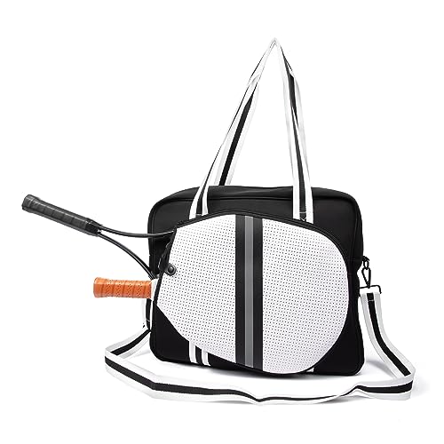 ONE FOUR ALL Pickleball Bag | Tennis Bag | Premium Pickleball Bags for Women | Luxury Tennis Bags for Women | XL Tennis Racket Bag | Neoprene Waterproof Tennis Racket Bag