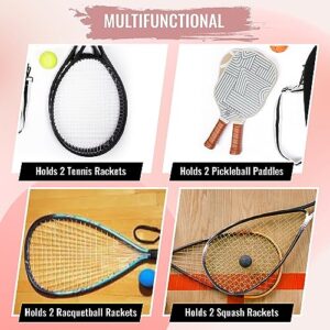 ONE FOUR ALL Pickleball Bag | Tennis Bag | Premium Pickleball Bags for Women | Luxury Tennis Bags for Women | XL Tennis Racket Bag | Neoprene Waterproof Tennis Racket Bag