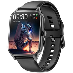 Smart Watch for Men Women with Bluetooth Call, 2023 Newest 1.95''HD DIY Dial Fitness Activity Tracker Waterproof Fitness Watch with Heart Rate Sleep Monitor, Multi-Sports Smartwatch for Android iOS…