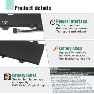 BOWEIRUI L19C3PF3 Battery Replacement for IdeaPad 5-14IIL05 5-14ARE05