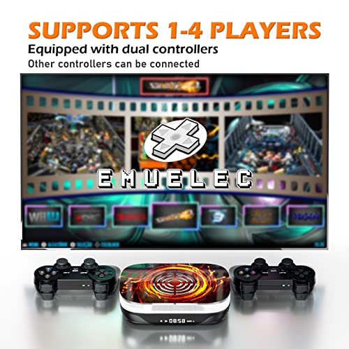 Bearway Super Console X4 Plus Retro Game Console 60,000+ Games Video Game Console Compatible with Most Emulators Android 11/EmuE 4.6/CoreE 3 System in1 /S905x4 Chips (256G)