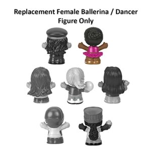 Replacement Part for Fisher-Price Little People Playset - Replacement Female Ballerina/Dancer Figure ~ Inspired by Barbie You Can Be Anything