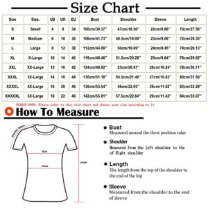 DASAYO Cute Going Out Tops for Women Cotton Linen Tops for Women Loose Fit Casual Solid Color Elbow Sleeve Shirt Blouse Gauze Trendy Going Out V Tshirt 3XL Womens Tops Plus Size