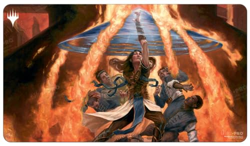 Ultra PRO - Commander Masters Card Playmat for Magic: The Gathering ft. Fierce Guardianship, Protect Your Gaming and Collectible Cards During Gameplay, Use as Oversized Mouse Pad, Desk Mat