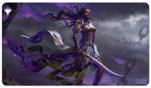 ultra pro - commander masters card playmat for magic: the gathering ft. anikthea, hand of erebos, protect your gaming and collectible cards during gameplay, use as oversized mouse pad, desk mat