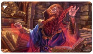 ultra pro - commander masters card playmat for magic: the gathering ft. commodore guff, protect your gaming and collectible cards during gameplay, use as oversized mouse pad, desk mat