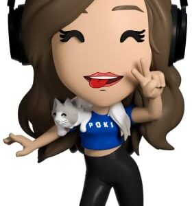 Youtooz Pokimane #34 4.2" inch Vinyl Figure, Collectible Streamer E-Girl Figure from The Youtooz Gaming Collection