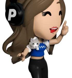 Youtooz Pokimane #34 4.2" inch Vinyl Figure, Collectible Streamer E-Girl Figure from The Youtooz Gaming Collection