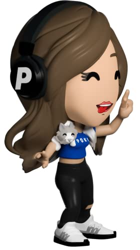 Youtooz Pokimane #34 4.2" inch Vinyl Figure, Collectible Streamer E-Girl Figure from The Youtooz Gaming Collection