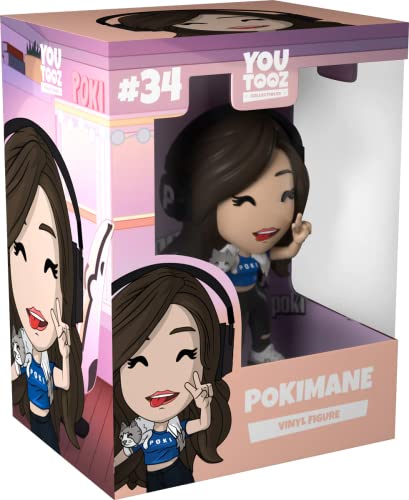 Youtooz Pokimane #34 4.2" inch Vinyl Figure, Collectible Streamer E-Girl Figure from The Youtooz Gaming Collection