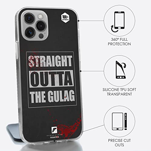 Phone Case Straight Outta The Gulag Warzone Design Silicone Transparent - Compatible iPhone and Samsung (Samsung Galaxy A04)