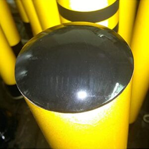 HEIMP Parking Post, Parking Barrier, for Parking Lot Column Parking Space Lock Floor Lock Thickened Parking Thickened Column Parking Lock and Floor Lock Column Parking