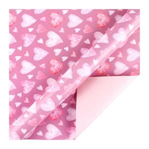 cute cartoon print pink colorful wrapping paper holiday girls princess birthday gift wrapping paper 70s wrapping paper (a, one size)
