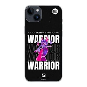 phone case warrior manga design silicone transparent - compatible iphone and samsung (iphone xr)