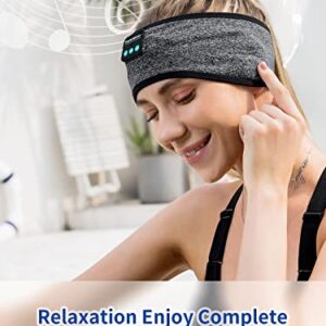 Sleep Headphones Wireless Headband Headphone, Adjustable Soft Sleeping Headphones, Birthday Gifts Christmas Stocking Stuffers for Men Women Father Husband Wife