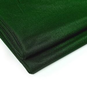 MDS -2 Panels 5ft x 10ft Wrinkle-Free Chiffon Backdrop Curtains Drapes, Sheer Chiffon Fabric Photography Drapes for Wedding Photo Backdrop Ceremony Arch Party Stage Decoration - Hunter Green