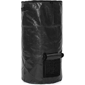 Compost Bin Bags 34 Gallon Compost Bin Garden Compost Bin Bags for Garden Yard Garbage Cans (Black 1pc)