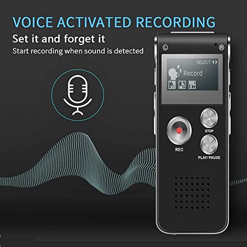 1PC Paranormal Ghost Hunting Equipment Digital EVP Voice Activated Recorder USB 16GB