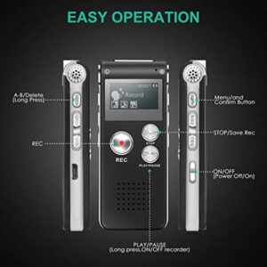 1PC Paranormal Ghost Hunting Equipment Digital EVP Voice Activated Recorder USB 16GB