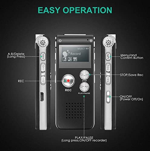 1PC Paranormal Ghost Hunting Equipment Digital EVP Voice Activated Recorder USB 16GB