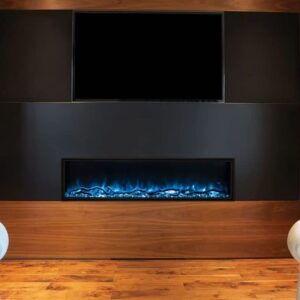 modern flames landscape pro slim 56" single-sided built-in electric fireplace - lps-5616