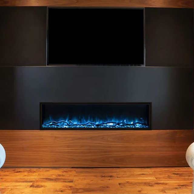 Modern Flames Landscape Pro Slim 56" Single-Sided Built-in Electric Fireplace - LPS-5616