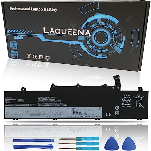 LAQUEENA L19M3PD5 Laptop Battery Compatible with Lenovo Thinkpad E14 Gen 2 20T6 20TA/ E14 Gen 3 20Y7 20YD 20YE/ E15 Gen 2 20T8 20TD Series L19C3PD5 SB10X02597 5B10X02600 SB10X02591 L19D3PD5 L19L3PD5