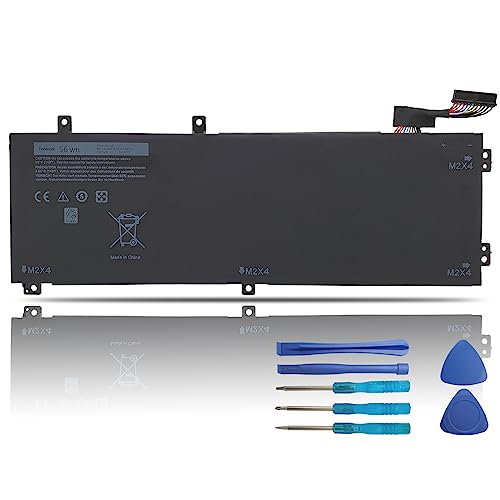 Tinkerpal H5H20 Laptop Battery Compatible with Dell XPS 15 9560 Precision 5520 Series Notebook 62MJV M7R96 05041C 5D91C 11.4V 56WH