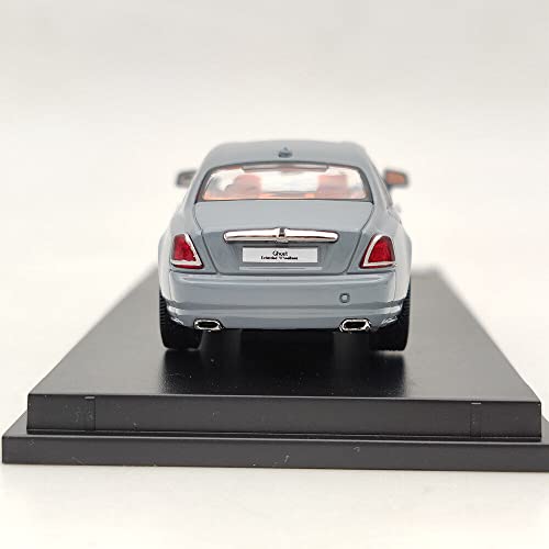 High Restore 1:64 for Rolls-Royce Ghost Extended Wheelbase Diecast Car Model Miniature Vehicle Hobby Collectible Gifts (Grey)