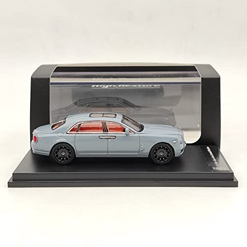 High Restore 1:64 for Rolls-Royce Ghost Extended Wheelbase Diecast Car Model Miniature Vehicle Hobby Collectible Gifts (Grey)