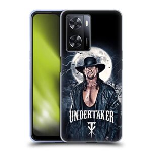 head case designs officially licensed wwe the undertaker undertaker graphics soft gel case compatible with oppo a57s