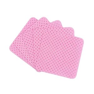 200Pcs Cleaning Cotton Pads Lint Free Non-Woven Cleanser Makeup Tool Eyelash Extension & Nail Polish Remover Wipes Nail Art Gel Polish Remover Cotton pad Nail Wipe