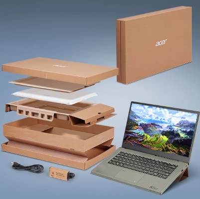 Acer Aspire Vero 14" FHD Slim Laptop, EVO 10-Core Intel i7-1255U, Thunderbolt4, Wi-Fi 6E, Backlit KB, Fingerprint, 1080p Wabcam, Bluetooth 5.1, Win11, w/Mousepad (16GB RAM | 1TB SSD)