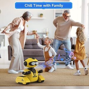 AONGAN Robot Toys, Remote Control Robot, Gesture Sensing Intelligent Programming, Rechargeable for Kids 8-10 Years Boys Girls