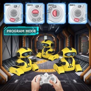 AONGAN Robot Toys, Remote Control Robot, Gesture Sensing Intelligent Programming, Rechargeable for Kids 8-10 Years Boys Girls