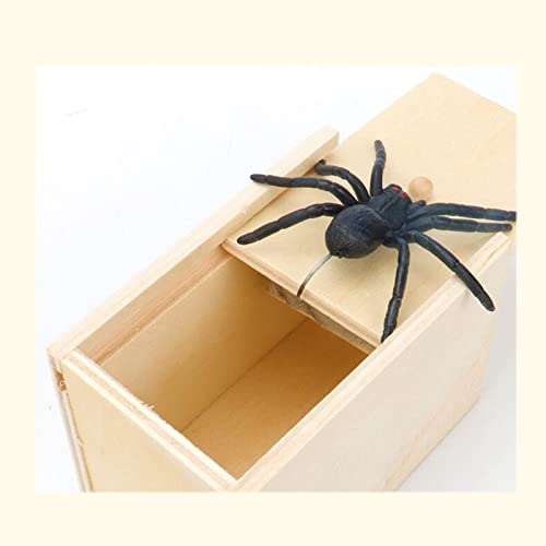 Camidy Rubber Prank Box, Handcrafted Wooden Surprise Box Prank, Money Surprise in a Box, Pranks Stuff Toys for Adults and