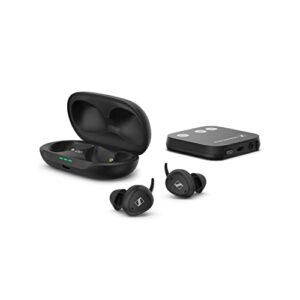 Sennheiser TV Clear Set 2 Earbuds - Wireless Television Earphones with Passive Noise Cancellation and Bluetooth - Hearing Device for Enhanced TV Listening - Black